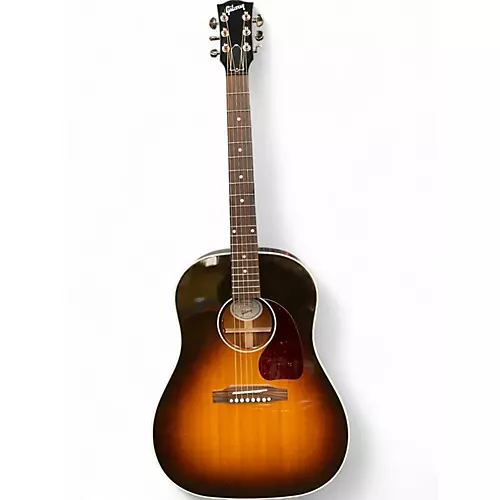Used Gibson J45 Standard Vintage Sunburst Acoustic Electric Guitar Vintage Sunburst - musicians--Friend