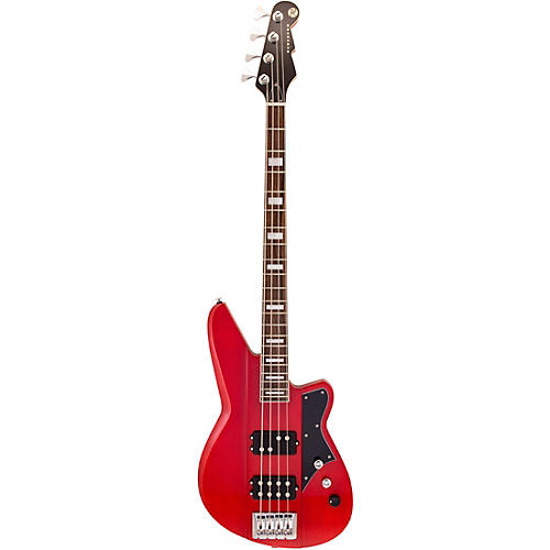 Reverend Thundergun Electric Bass Transparent Cherry - musicians--Friend