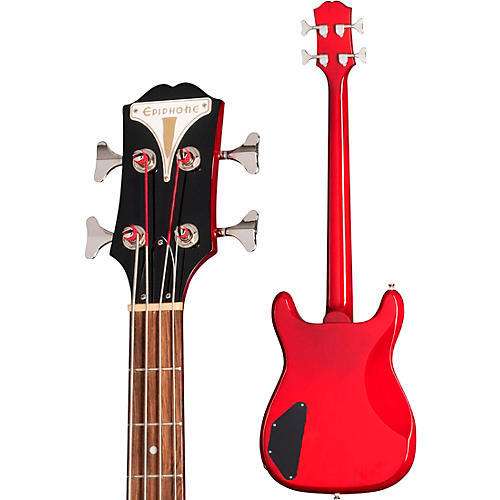 Epiphone Newport Short-Scale Electric Bass Guitar Pacific Blue - musicians--Friend