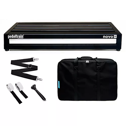 Pedaltrain Novo 24 Pedalboard with Tour Case - musicians--Friend