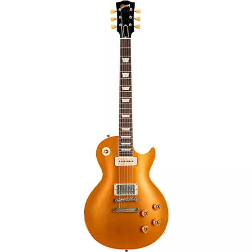 Gibson Custom M2M Murphy Lab Fifty-Five Les Paul Standard Heavy Aged Electric Guitar Double Gold - musicians--Friend