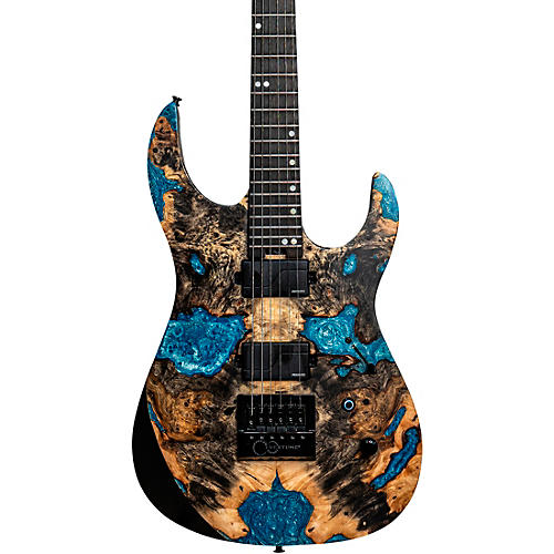 Legator Ninja 6-String X Series EverTune Electric Guitar Caribbean Blue - musicians--Friend