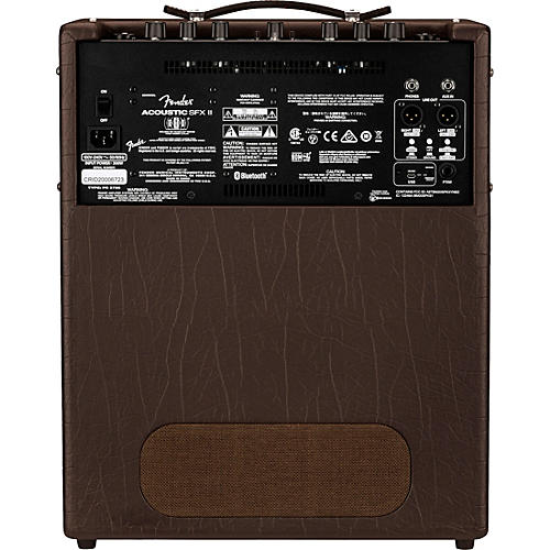 Fender Acoustic SFX II 100W Acoustic Guitar Combo Amplifier Dark Brown Vinyl - musicians--Friend