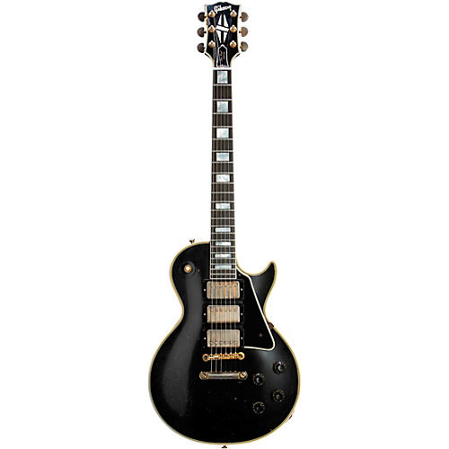 Gibson Custom Eric Clapton 1958 Les Paul Custom Electric Guitar Ebony - musicians--Friend