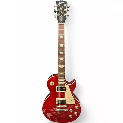 Used Gibson Les Paul Standard 60s Cherry Solid Body Electric Guitar Cherry - musicians--Friend