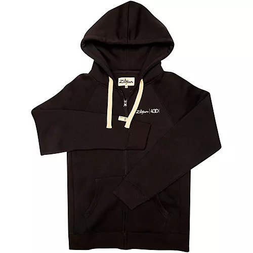 Zildjian Limited Edition 400th Anniversary Zip Up Hoodie X Large Black - musicians--Friend