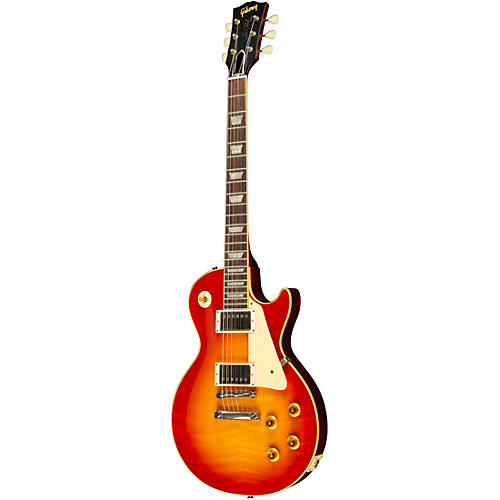 Gibson Custom Murphy Lab 1959 Les Paul Standard Reissue Ultra Light Aged Electric Guitar Sunrise Tea Burst - musicians--Friend