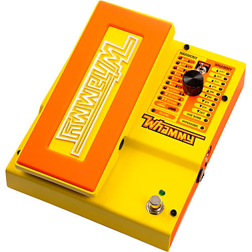 DigiTech MonoNeon Whammy Signature Whammy Effects Pedal Yellow and Orange - musicians--Friend