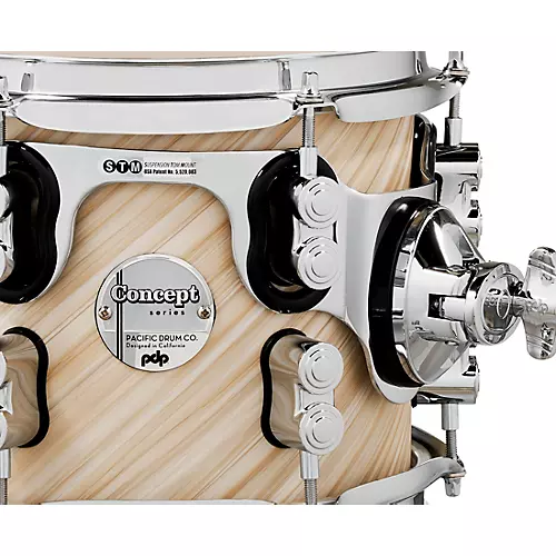 PDP by DW Concept Maple 3-Piece Rock Shell Pack With Chrome Hardware Twisted Ivory - musicians--Friend