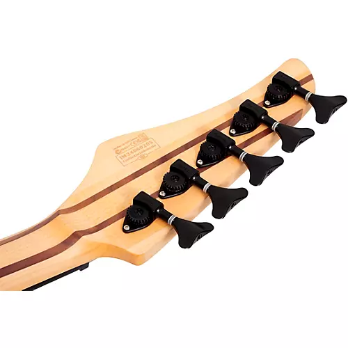 Schecter Guitar Research Reaper-5 Left-Handed Electric Bass Natural Satin - musicians--Friend