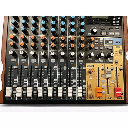 Used TASCAM Model 12 Powered Mixer - musicians--Friend