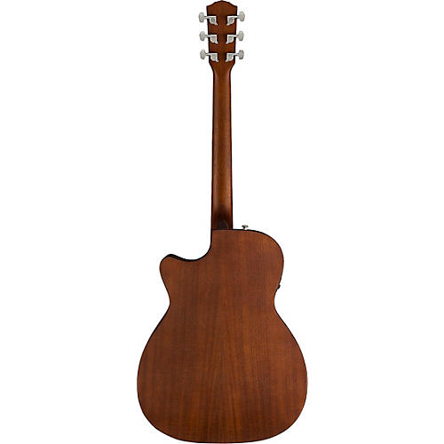 Fender CC-60SCE Concert Limited-Edition Acoustic-Electric Guitar Aged Cognac Burst - musicians--Friend