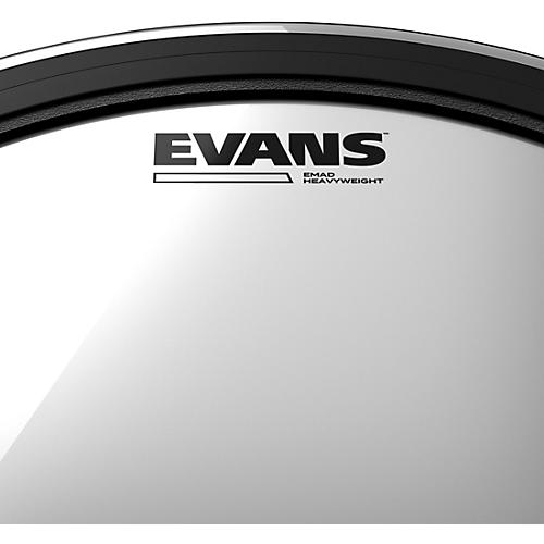 Evans EMAD Heavyweight Clear Batter Bass Drum Head 18 in. - musicians--Friend