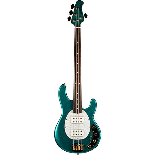 Ernie Ball Music Man StingRay Special HH Electric Bass Guitar Black and Chrome - musicians--Friend