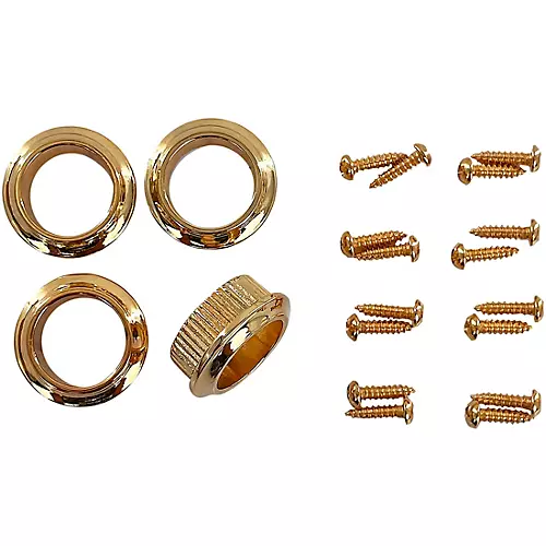 Leo Quan Badass OGT Open Gear Large Post 4-In-Line Bass Tuning Machines Black - musicians--Friend