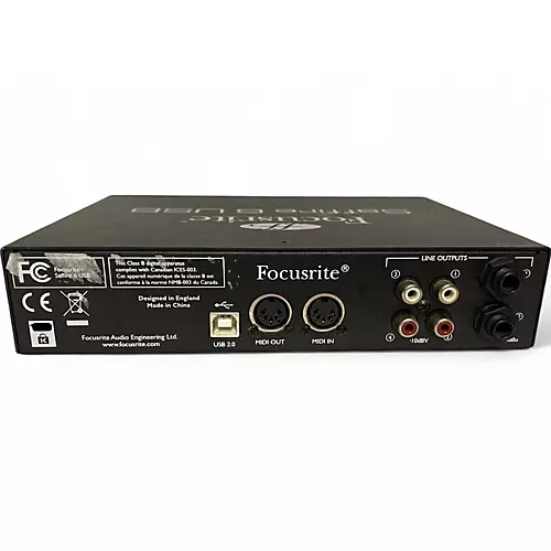 Used Focusrite SAFFIRE6 Usb - musicians--Friend