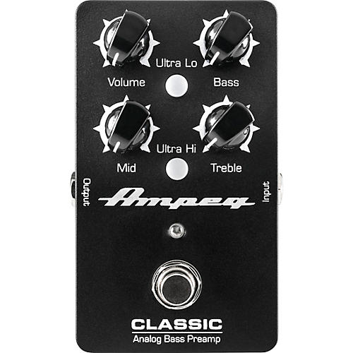 Ampeg Classic Analog Bass Preamp Pedal - musicians--Friend