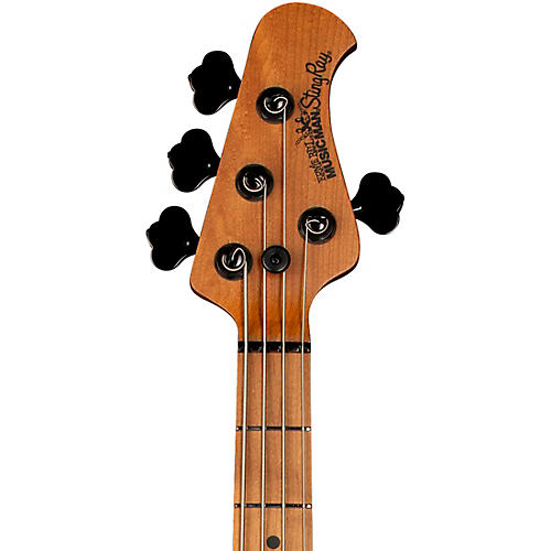 Ernie Ball Music Man StingRay Special H Electric Bass Guitar Black and Chrome - musicians--Friend