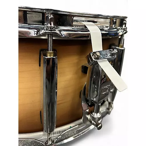 Used Pearl 14X6.5 Masters Premium Snare Maple Drum Maple 213 - musicians--Friend