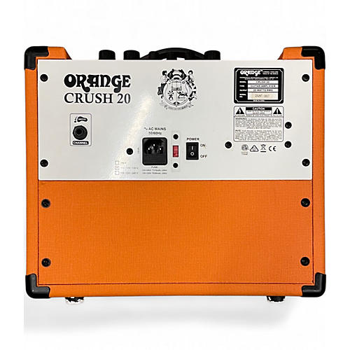Used Orange Amplifiers Crush 20 20W 1x8 Guitar Combo Amp - musicians--Friend