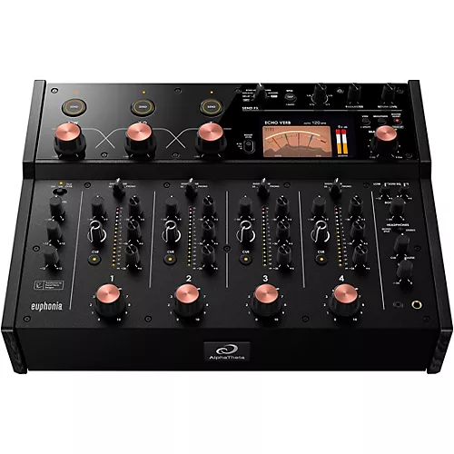 AlphaTheta EUPHONIA Professional 4-Channel Rotary Mixer - musicians--Friend
