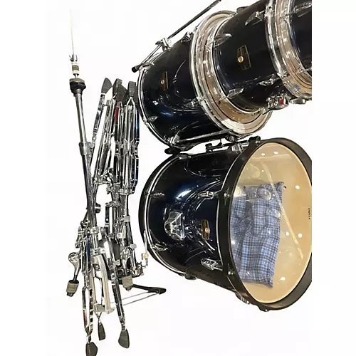 Used TAMA 5 Piece Imperialstar DARK BLUE Drum Kit DARK BLUE - musicians--Friend