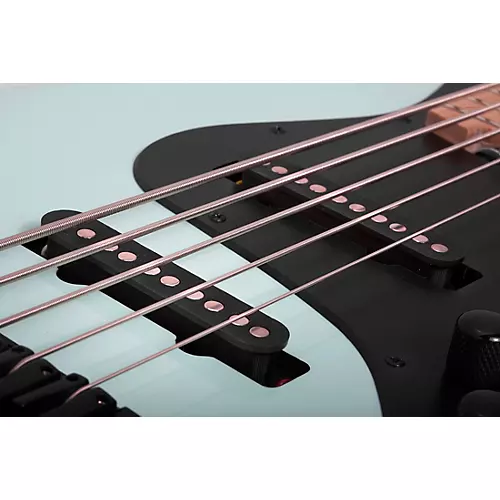 Schecter Guitar Research J-5 Maple Fingerboard 5-String Bass Sea Foam Green - musicians--Friend
