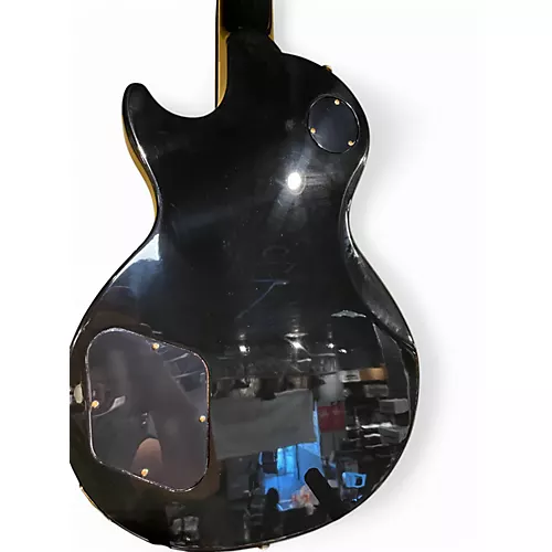 Used 2013 Gibson Les Paul Custom Ebony Solid Body Electric Guitar Ebony - musicians--Friend