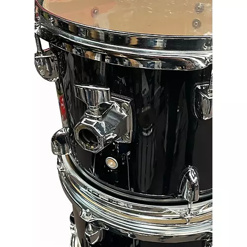 Used Sound Percussion Labs 5 Piece UNITY Black Drum Kit Black - musicians--Friend