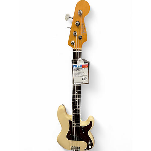 Used Fender Vintera II '60s Precision Olympic White Electric Bass Guitar Olympic White - musicians--Friend