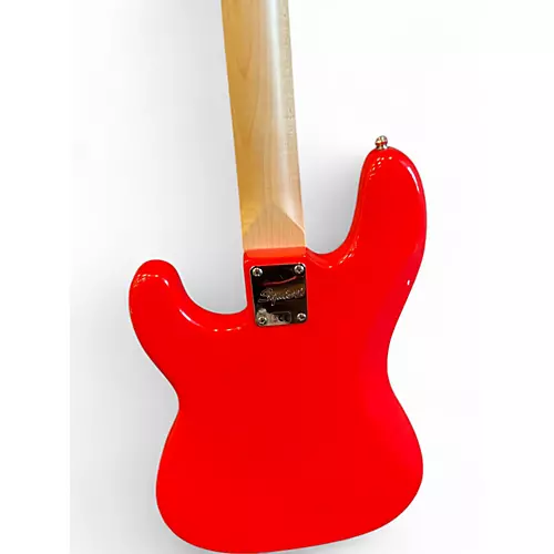 Used Squier Affinity Precision Bass Candy Apple Red Electric Bass Guitar Candy Apple Red - musicians--Friend