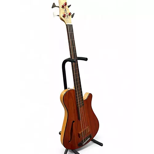 Used 2008 Rob Allen mouse 30 custom alder/paduk Electric Bass Guitar alder/paduk - musicians--Friend