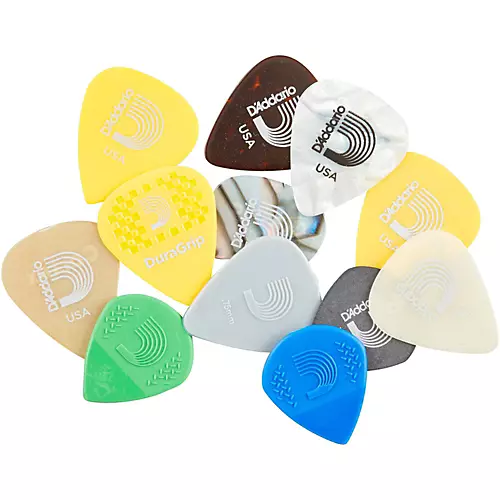 D'Addario Assorted Variety Pick 12-Pack Medium - musicians--Friend