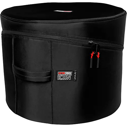 Gator Icon Floor Tom Bag 16 x 14 in. Black - musicians--Friend