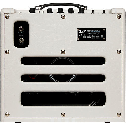 Supro Delta King 10 Limited-Edition 1x10 5W Tube Guitar Amp White - musicians--Friend