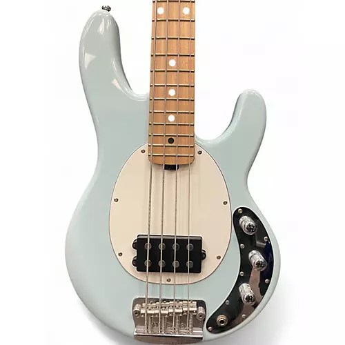 Used Sterling by Music Man RaySS4 Blue Electric Bass Guitar Blue - musicians--Friend