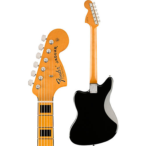 Fender Vintera II '70s Jaguar Electric Guitar Black - musicians--Friend