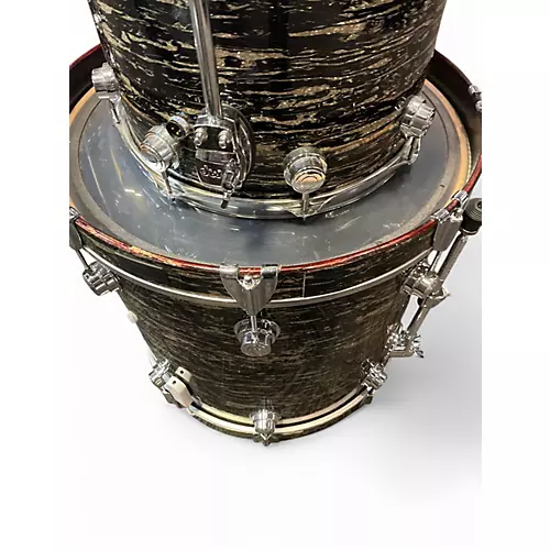 Used DW 4 Piece Collector's Series Black Oyster Drum Kit Black Oyster - musicians--Friend