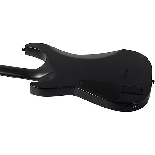 Schecter Guitar Research C-1 Platinum Blackout Electric Guitar Satin Black - musicians--Friend