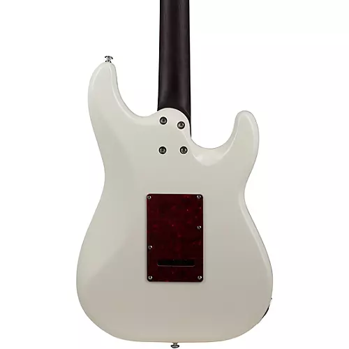 Schecter Guitar Research MV-6 Left-Handed Electric Guitar Olympic White - musicians--Friend