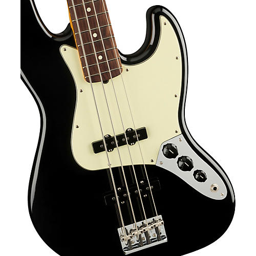 Fender American Professional II Jazz Bass Rosewood Fingerboard Mercury - musicians--Friend