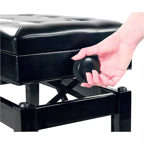 Musician's Gear Deluxe Padded Piano Bench - musicians--Friend