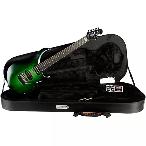 Ernie Ball Music Man John Petrucci Majesty 7 Electric Guitar Gravity Green - musicians--Friend