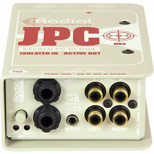 Radial Engineering JPC Stereo PC DI Box - musicians--Friend