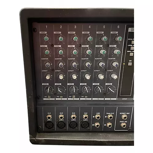 Used Yamaha EMX62M Powered Mixer - musicians--Friend