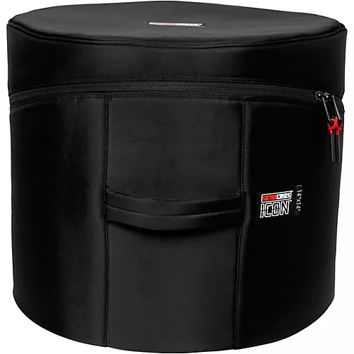 Gator Icon Floor Tom Bag 16 x 14 in. Black - musicians--Friend