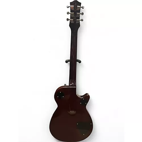 Used Gretsch Guitars G5220 Electromatic Left Handed Dark Cherry Metallic Electric Guitar Dark Cherry Metallic - musicians--Friend