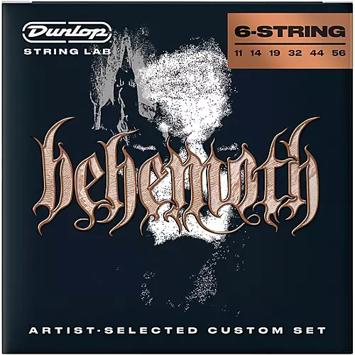 Dunlop Behemoth Artist-Selected Custom Nickel Electric Guitar Strings 11 - 56 - musicians--Friend
