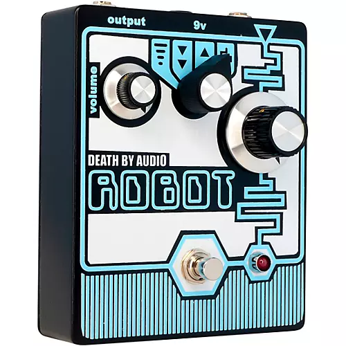 Death By Audio Robot Lo-fi Pitch Shifter Effects Pedal Black and Blue - musicians--Friend