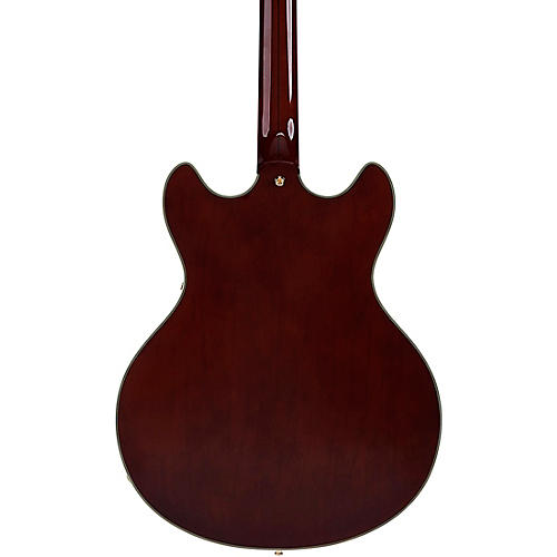 Open-Box D'Angelico Excel DC XT Semi-Hollow Electric Guitar With Stopbar Tailpiece Condition 2 - Blemished Amaretto Burst 197881073169 - musicians--Friend